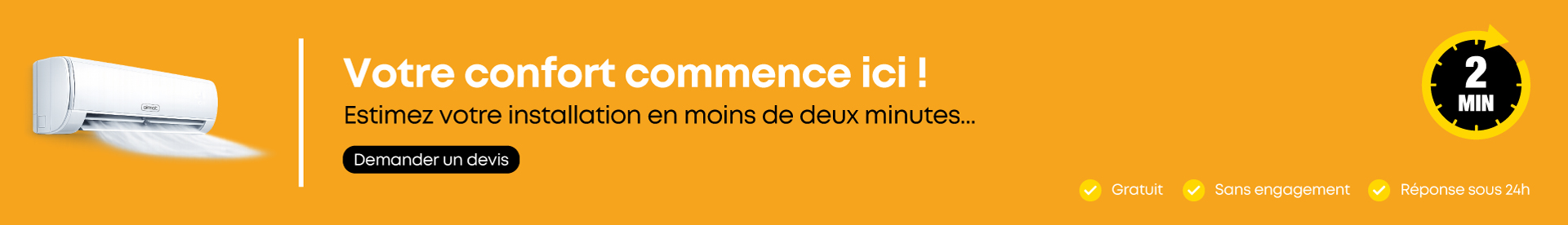 Bouton demande de devis